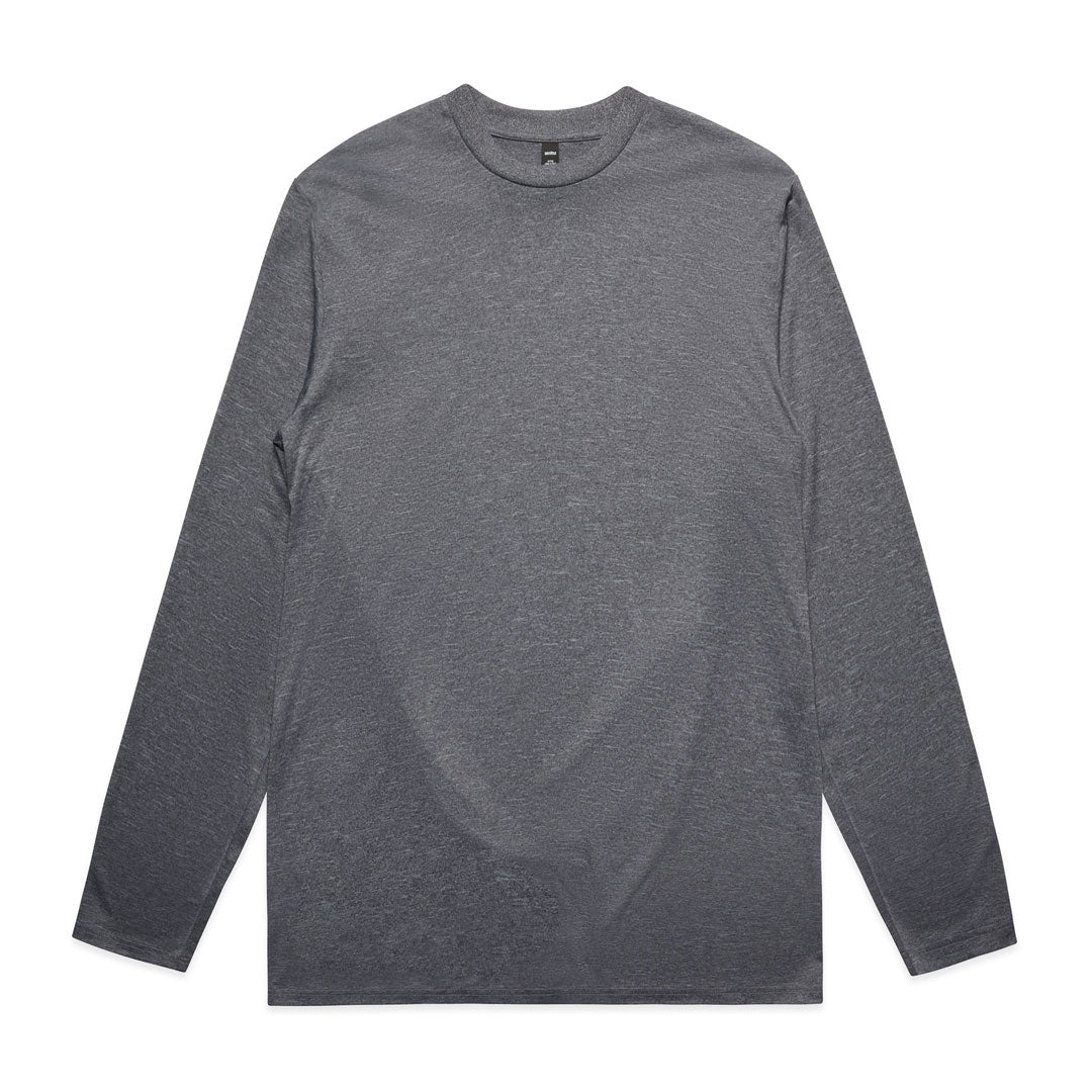 AS Colour The Staple Active Tee | Mens | Long Sleeve Graphite Shirts & Tops