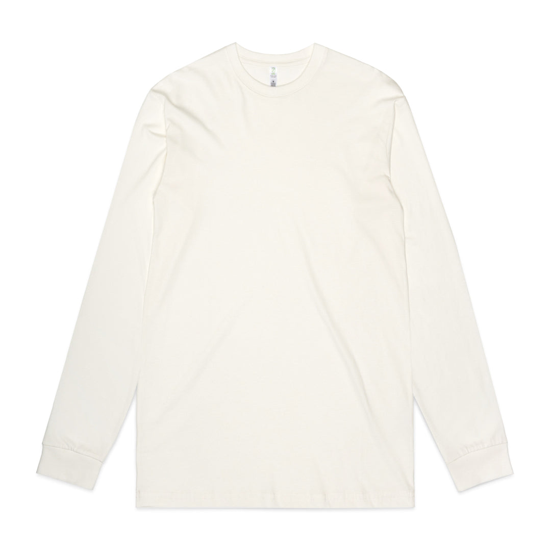 AS Colour The Staple Organic Tee | Mens | Long Sleeve Natural Shirts & Tops