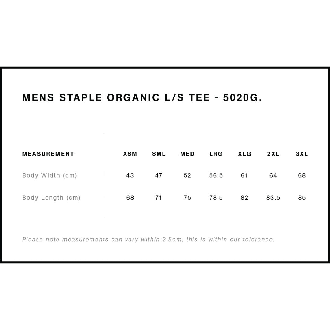 AS Colour The Staple Organic Tee | Mens | Long Sleeve Shirts & Tops