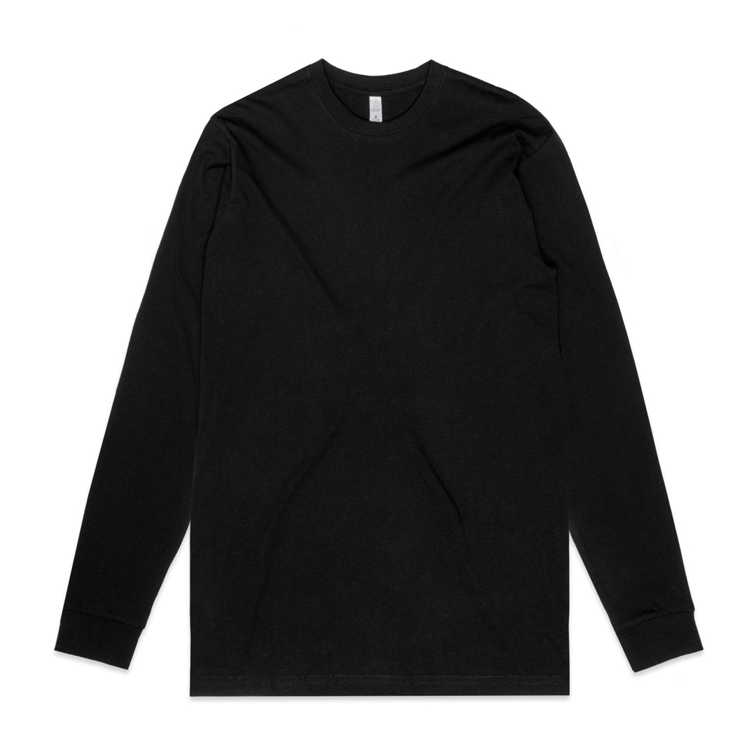 AS Colour The Staple Organic Tee | Mens | Long Sleeve Black Shirts & Tops