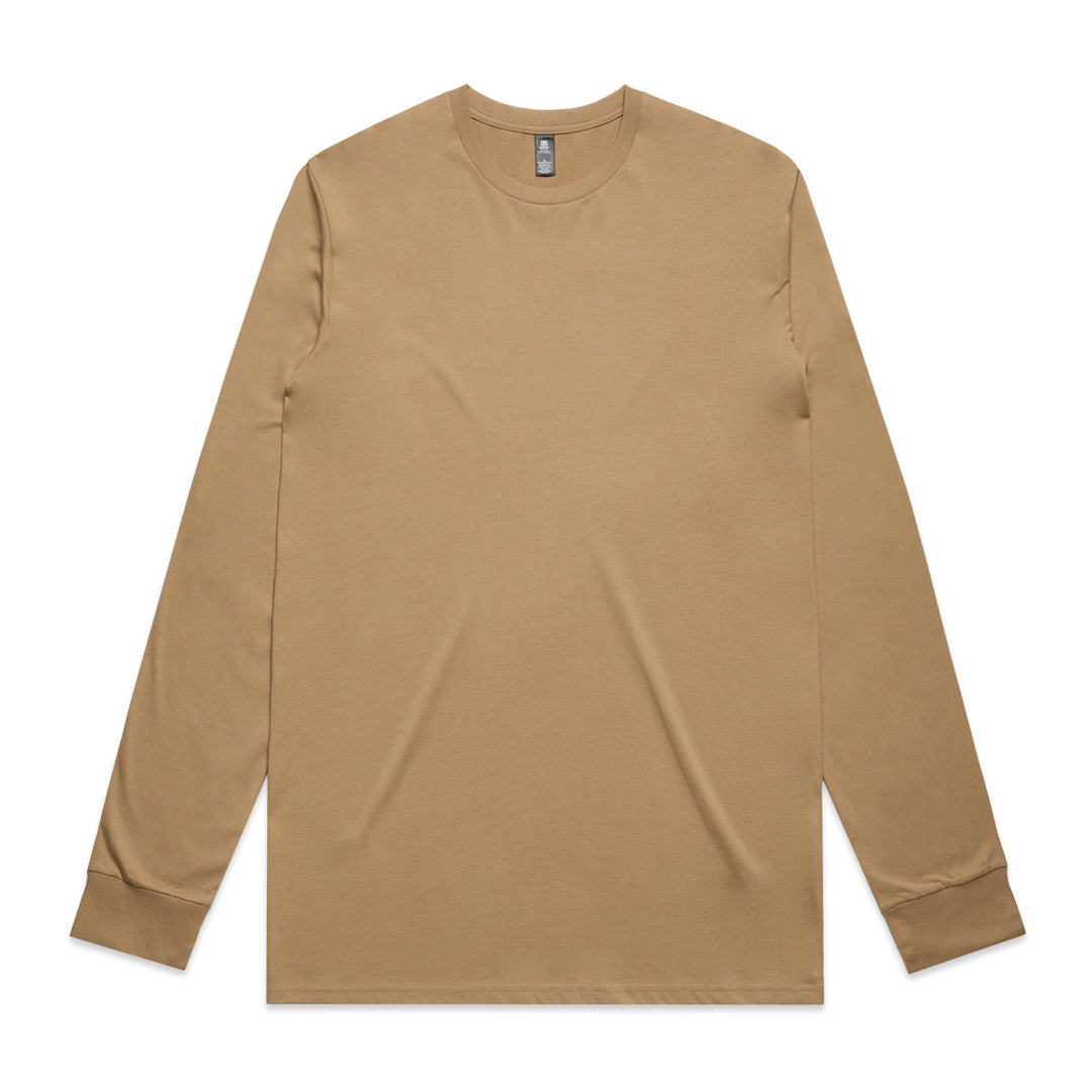 AS Colour The Staple Tee | Mens | Long Sleeve Khaki Shirts & Tops