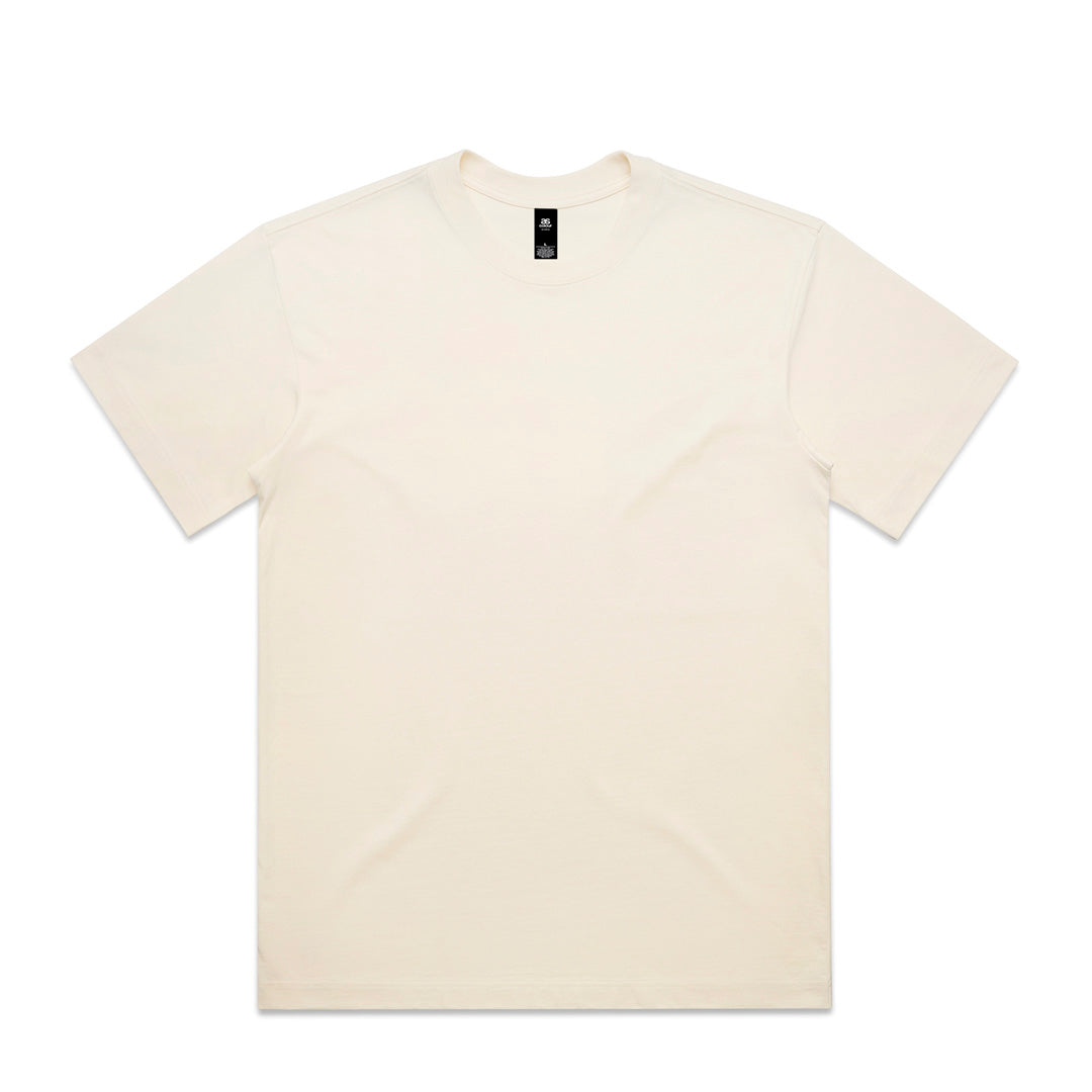 AS Colour The Box Tee | Mens | Short Sleeve Ecru Shirts & Tops