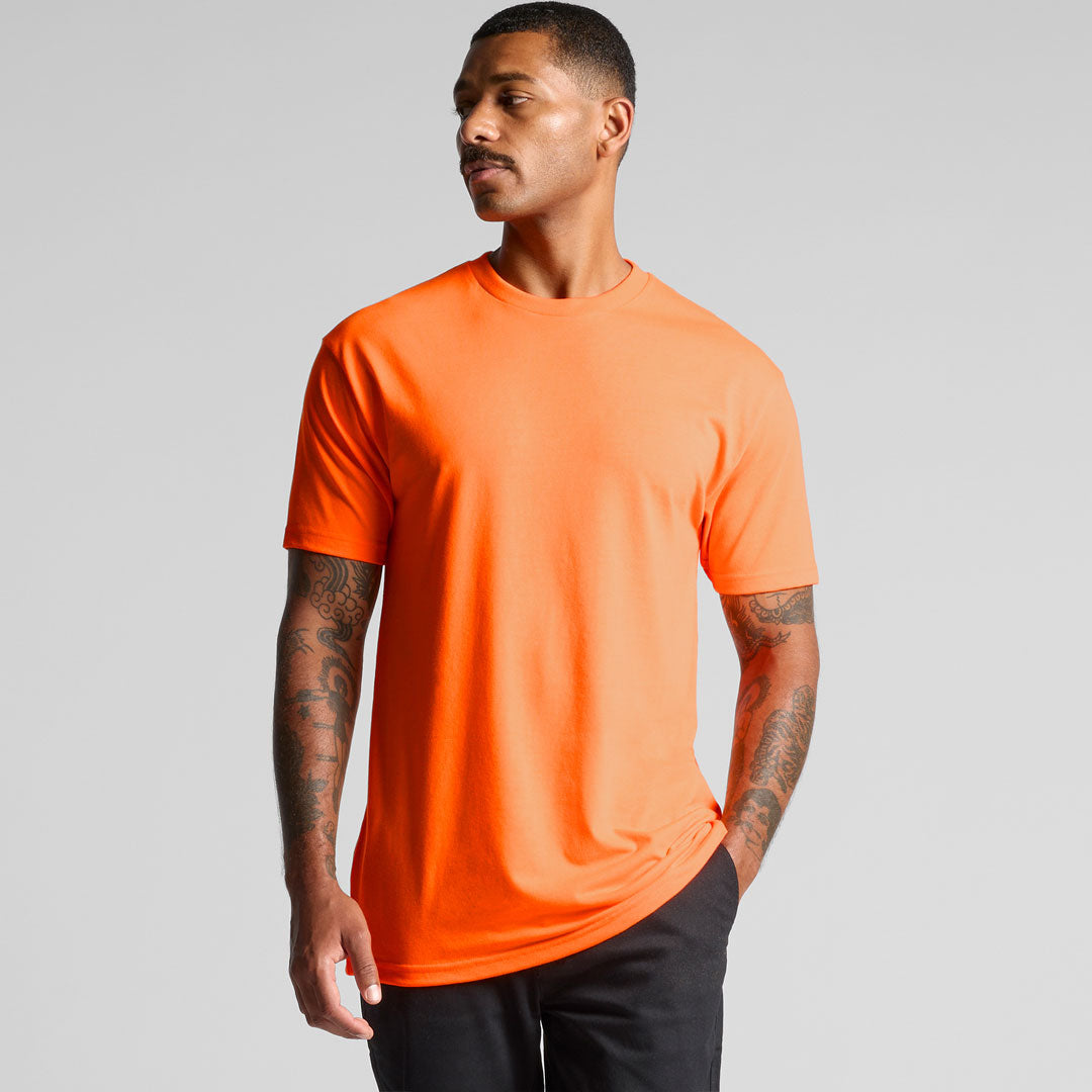 AS Colour The Block Hi Vis Tee | Mens | Short Sleeve Shirts & Tops