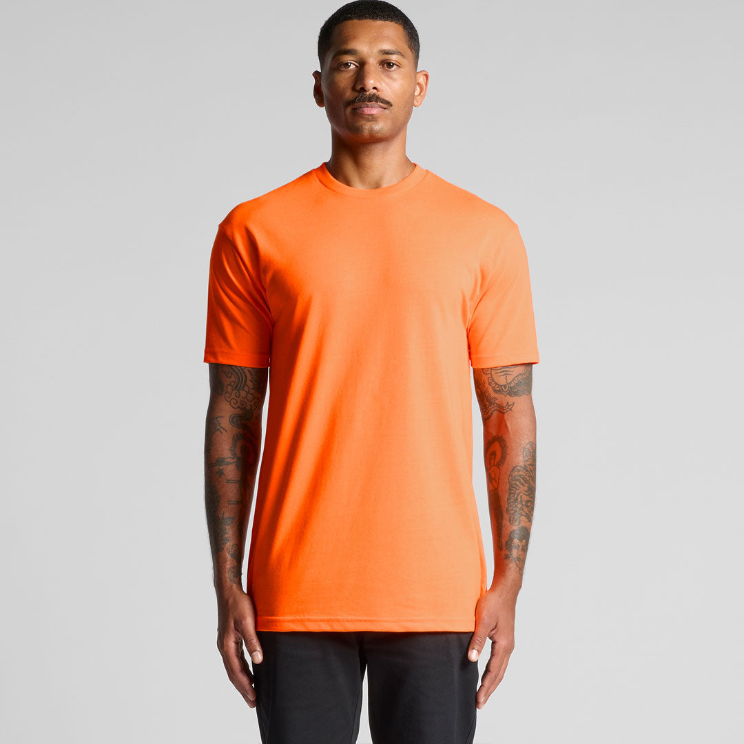 AS Colour The Block Hi Vis Tee | Mens | Short Sleeve Shirts & Tops
