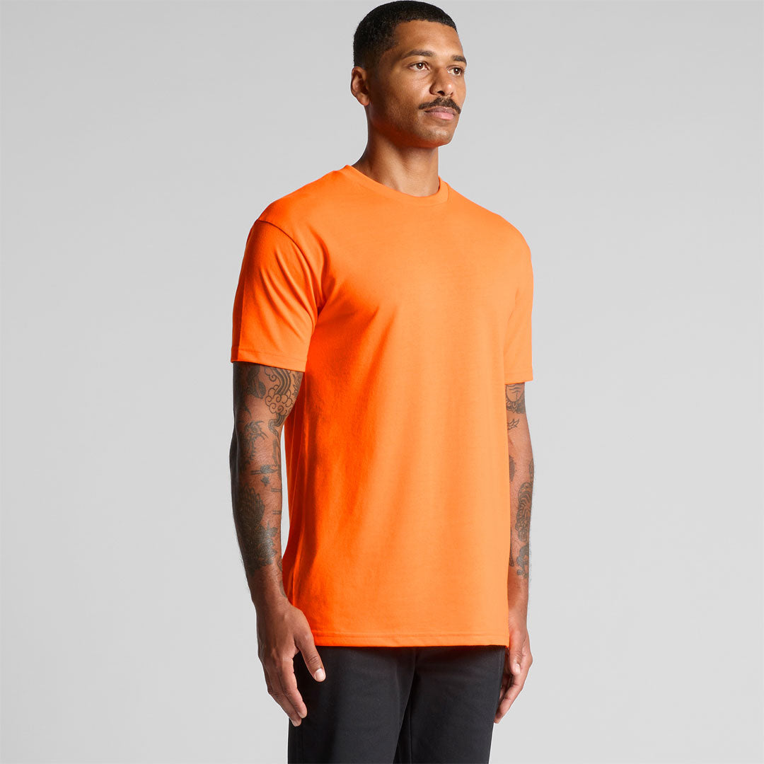 AS Colour The Block Hi Vis Tee | Mens | Short Sleeve Shirts & Tops