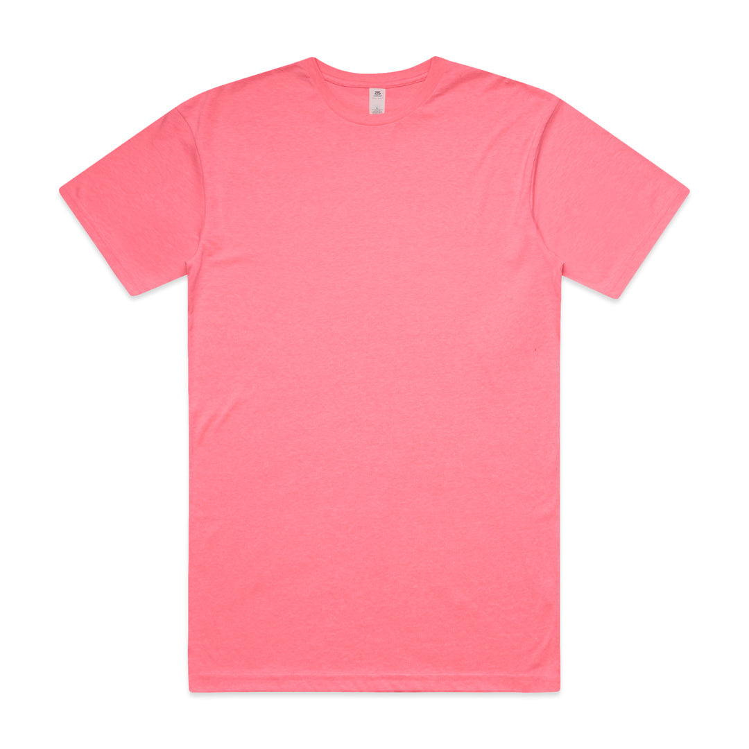 AS Colour The Block Hi Vis Tee | Mens | Short Sleeve Hi Vis Pink Shirts & Tops