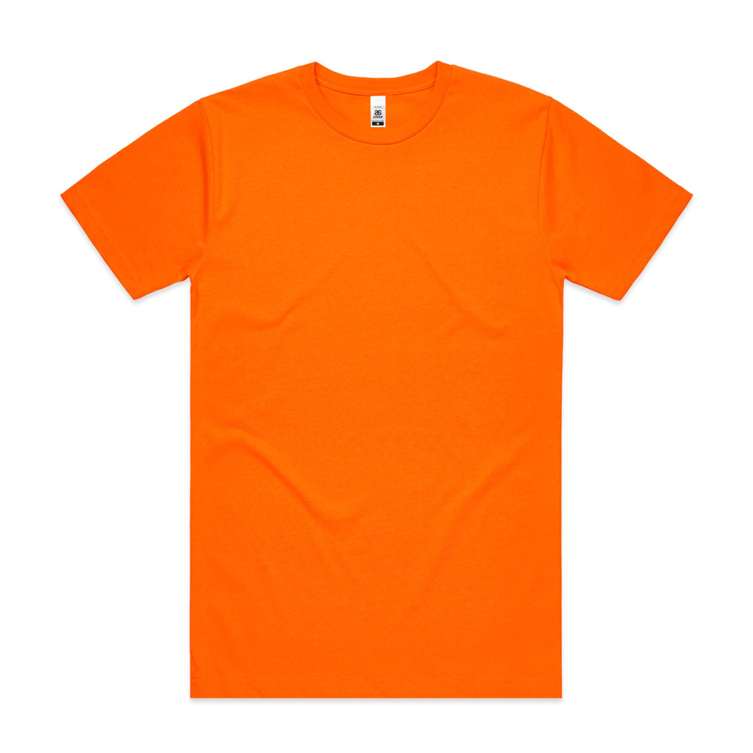 AS Colour The Block Hi Vis Tee | Mens | Short Sleeve Hi Vis Orange Shirts & Tops
