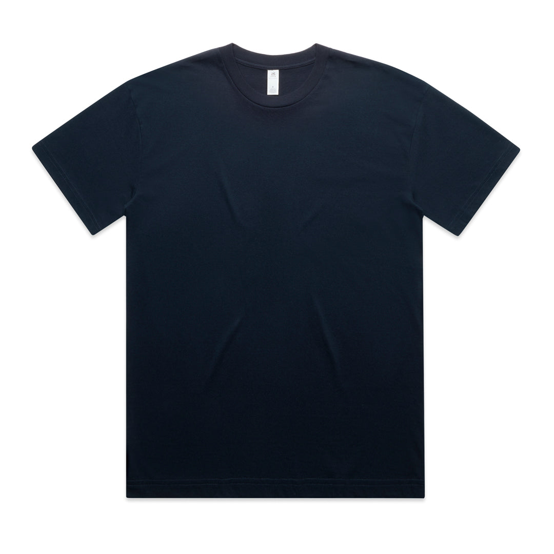 AS Colour The Oversized Block Tee | Mens | Short Sleeve Navy Shirts & Tops