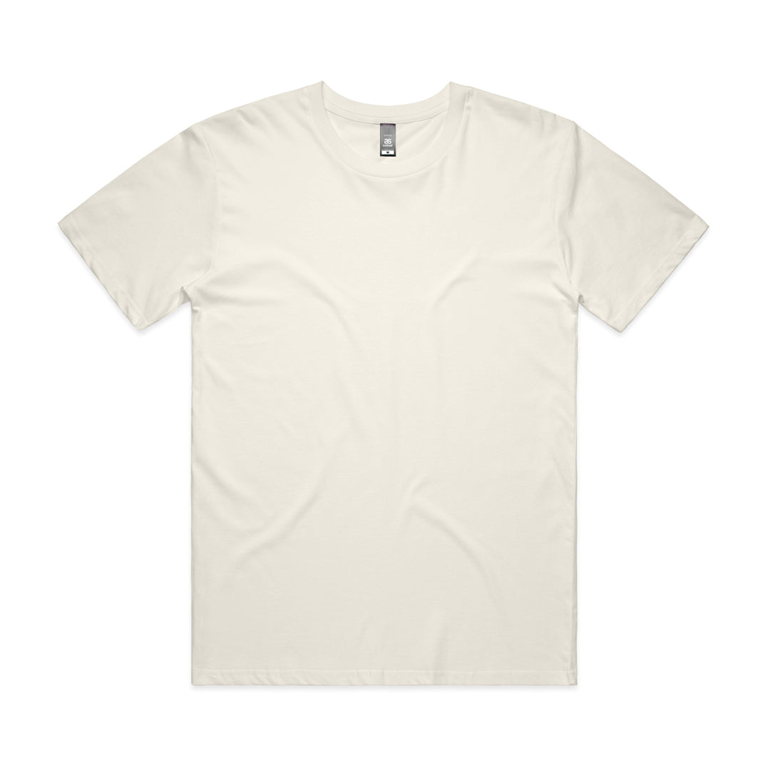 AS Colour The Staple Minus Tee | Mens | Short Sleeve Ecru Shirts & Tops