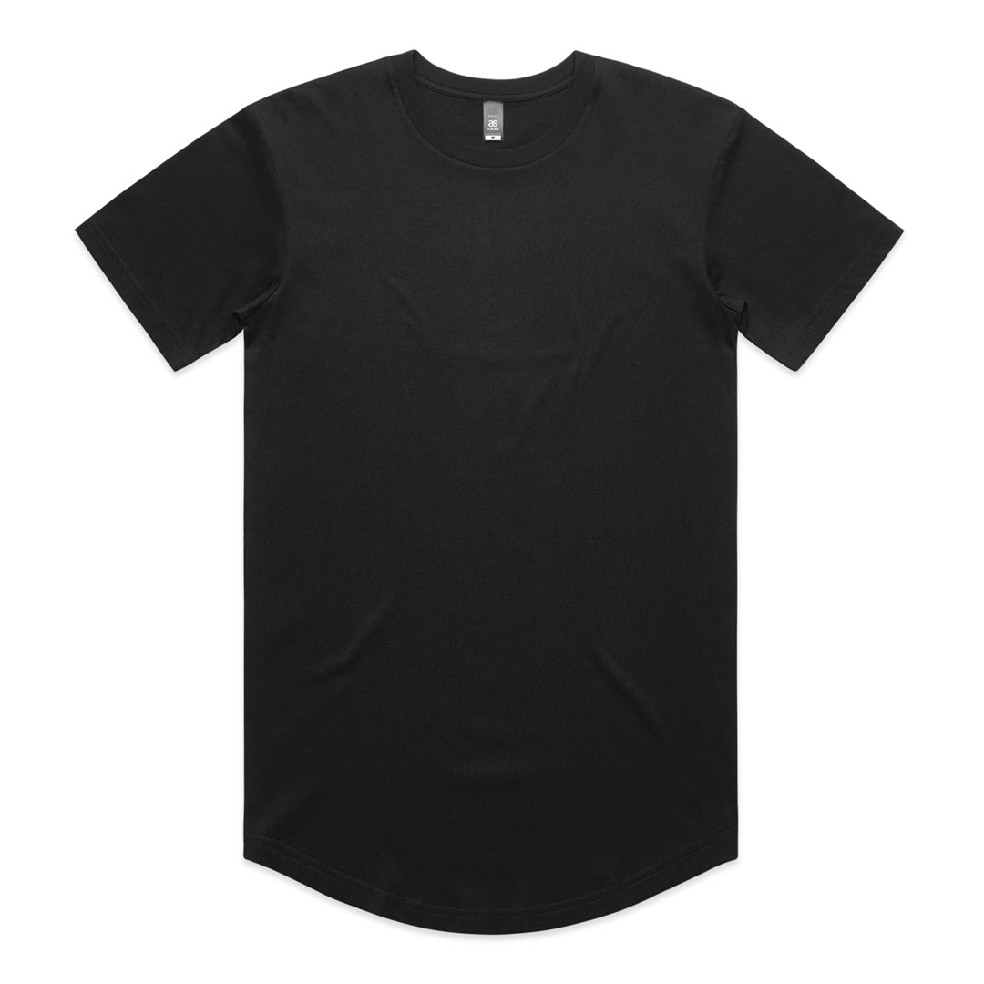 AS Colour The Staple Curve Tee | Mens | Short Sleeve Black Shirts & Tops