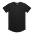 AS Colour The Staple Curve Tee | Mens | Short Sleeve Black Shirts & Tops