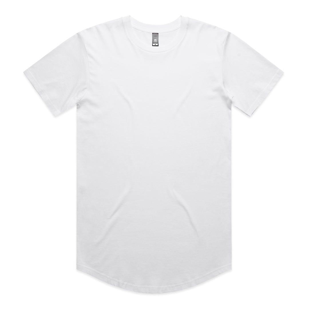 AS Colour The Staple Curve Tee | Mens | Short Sleeve White Shirts & Tops