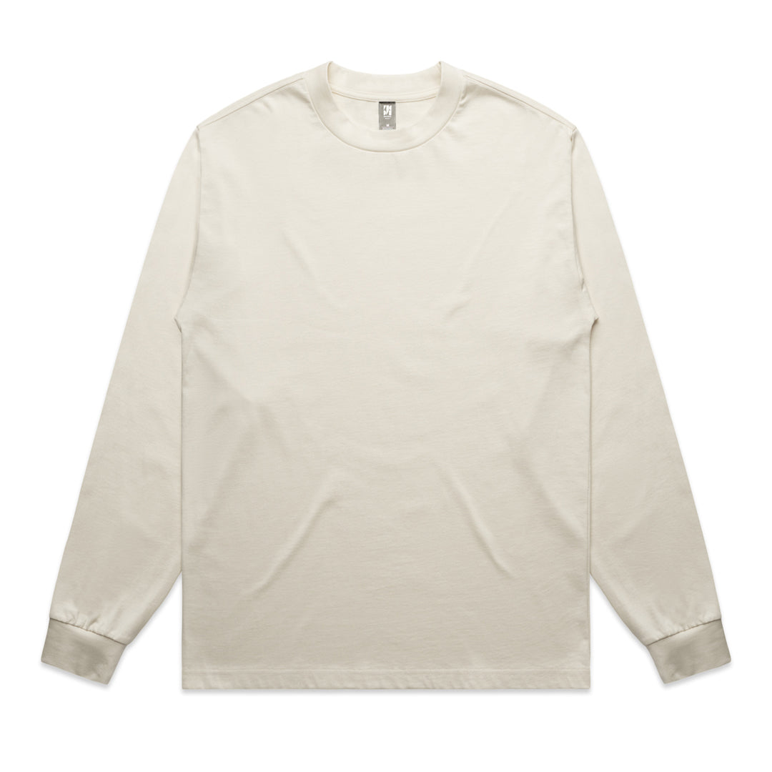 AS Colour The Heavy Tee | Mens | Long Sleeve Ecru Shirts & Tops