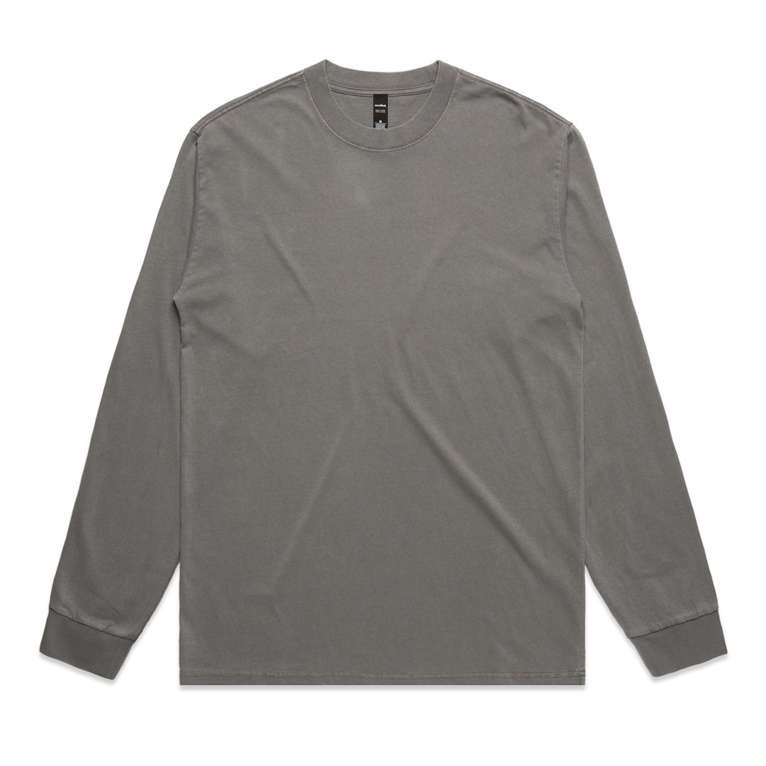 AS Colour The Heavy Faded Tee | Mens | Long Sleeve Grey Shirts & Tops