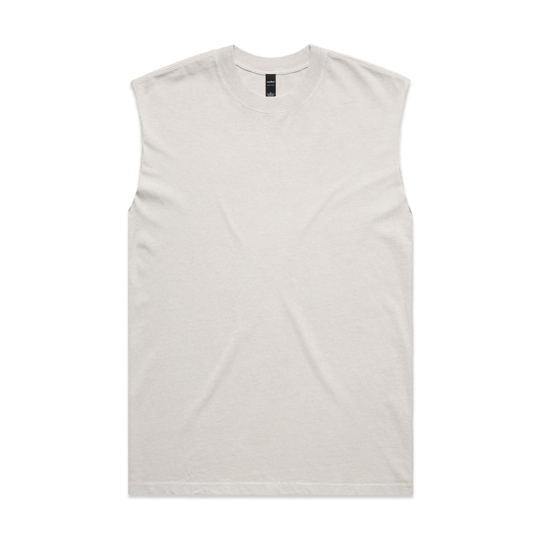AS Colour The Heavy Faded Tank | Mens Bone Shirts & Tops