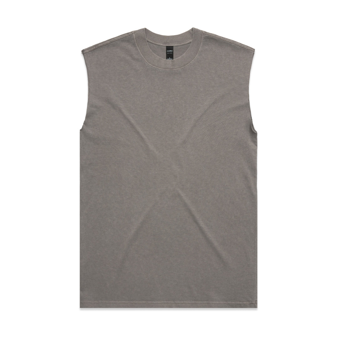 AS Colour The Heavy Faded Tank | Mens Grey Shirts & Tops