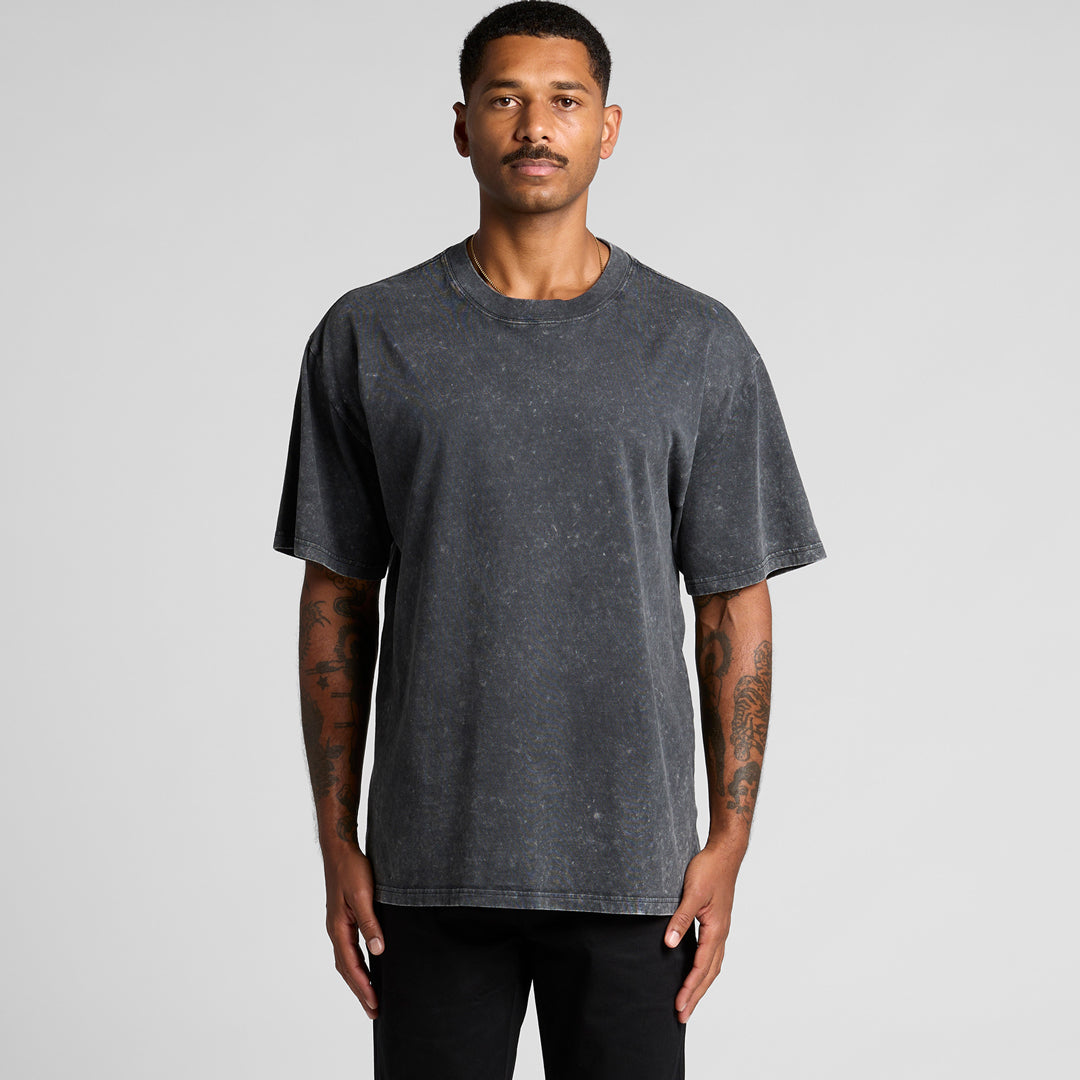 AS Colour The Stone Wash Heavy Tee | Mens Shirts & Tops