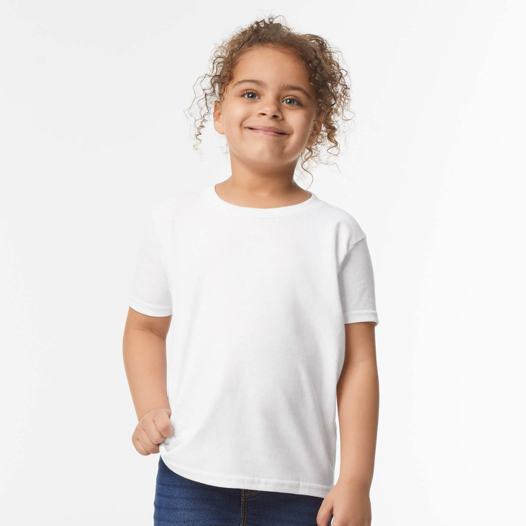 Gildan The Heavy Cotton Tee | Toddlers White Shirts & Tops