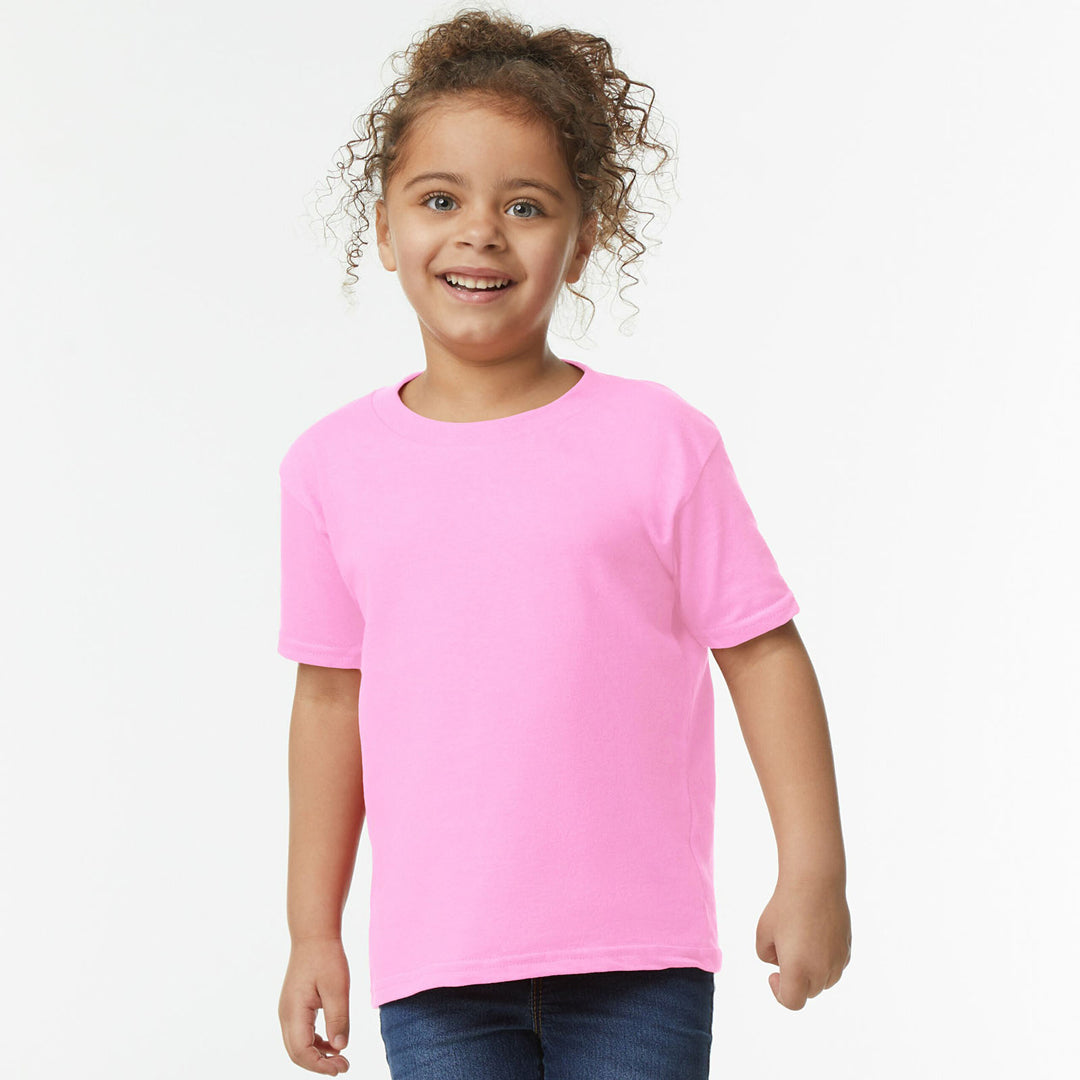 Gildan The Heavy Cotton Tee | Toddlers Pink Shirts & Tops