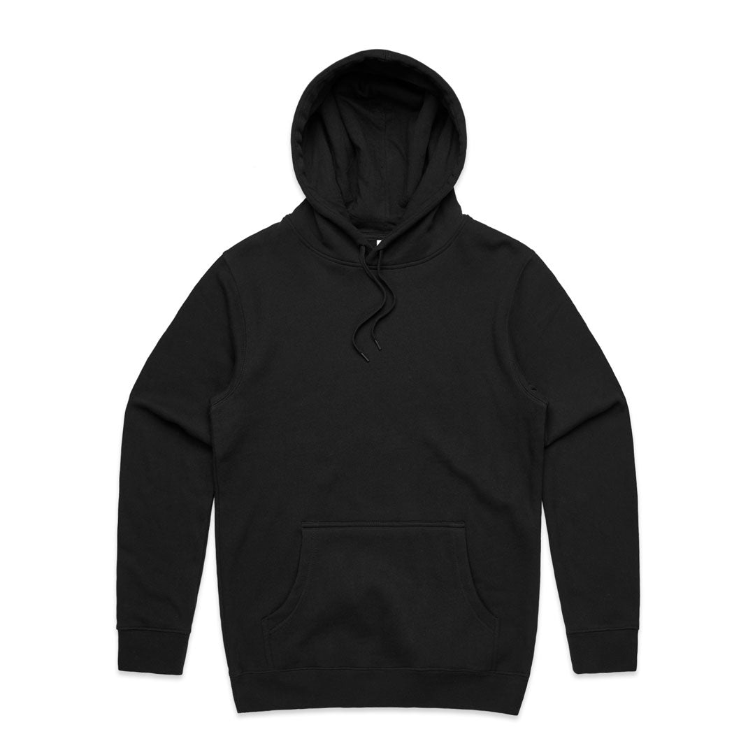 AS Colour The Organic Stencil Hood | Adults Black Hoodie