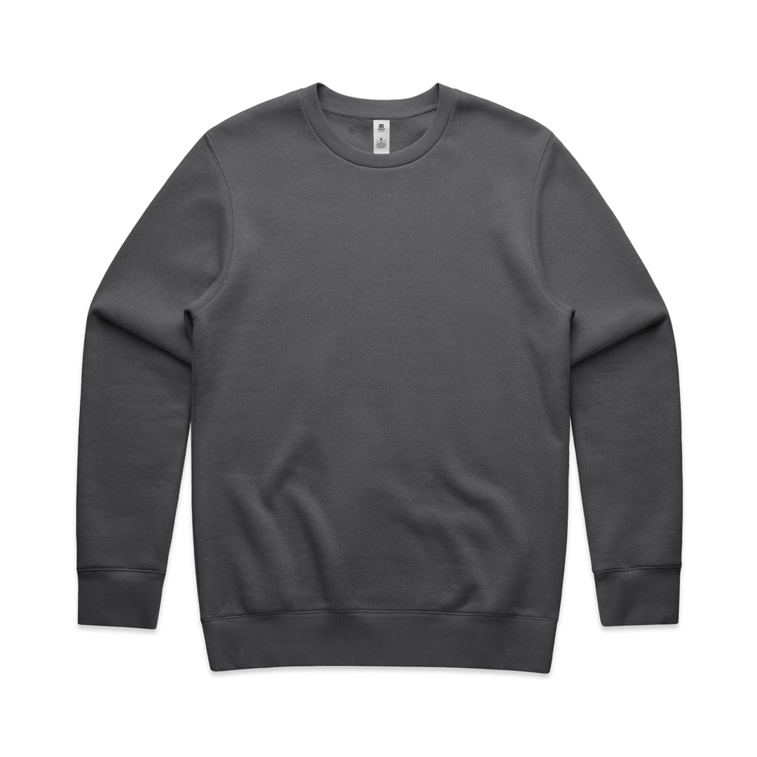 AS Colour The Stencil Crew Jumper | Adults Coal Outerwear