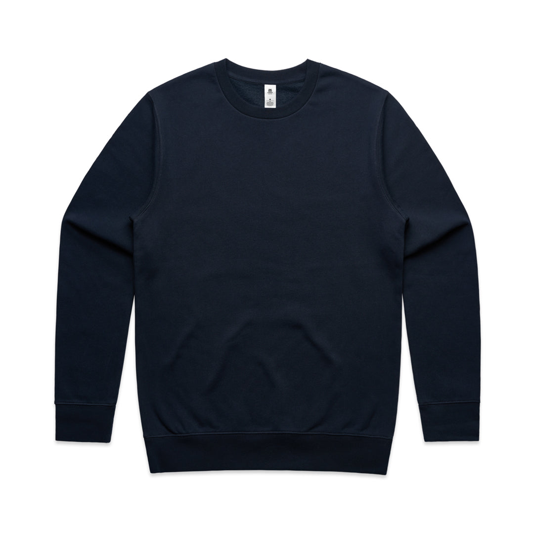 AS Colour The Stencil Crew Jumper | Adults Navy Outerwear