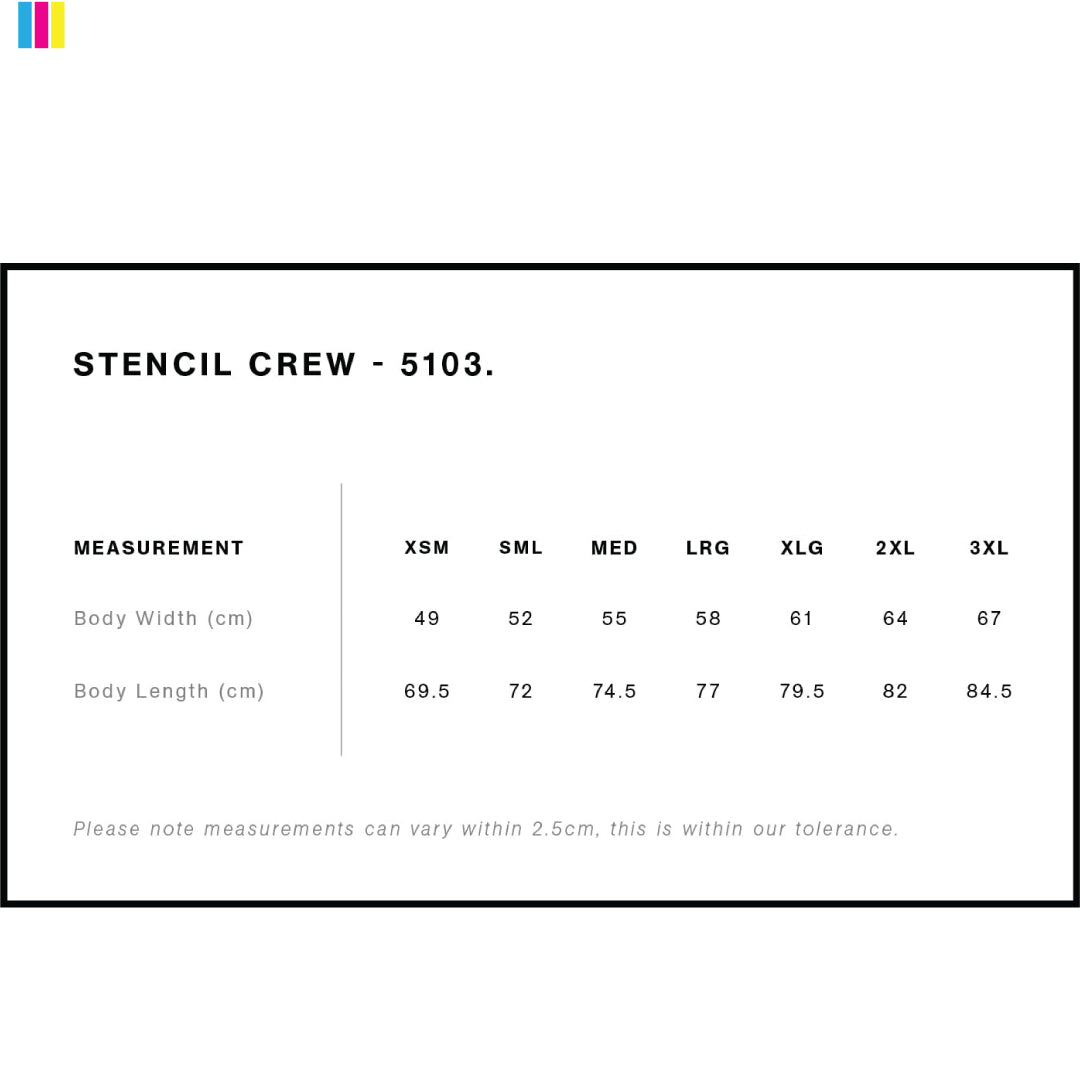 AS Colour The Stencil Crew Jumper | Adults Outerwear