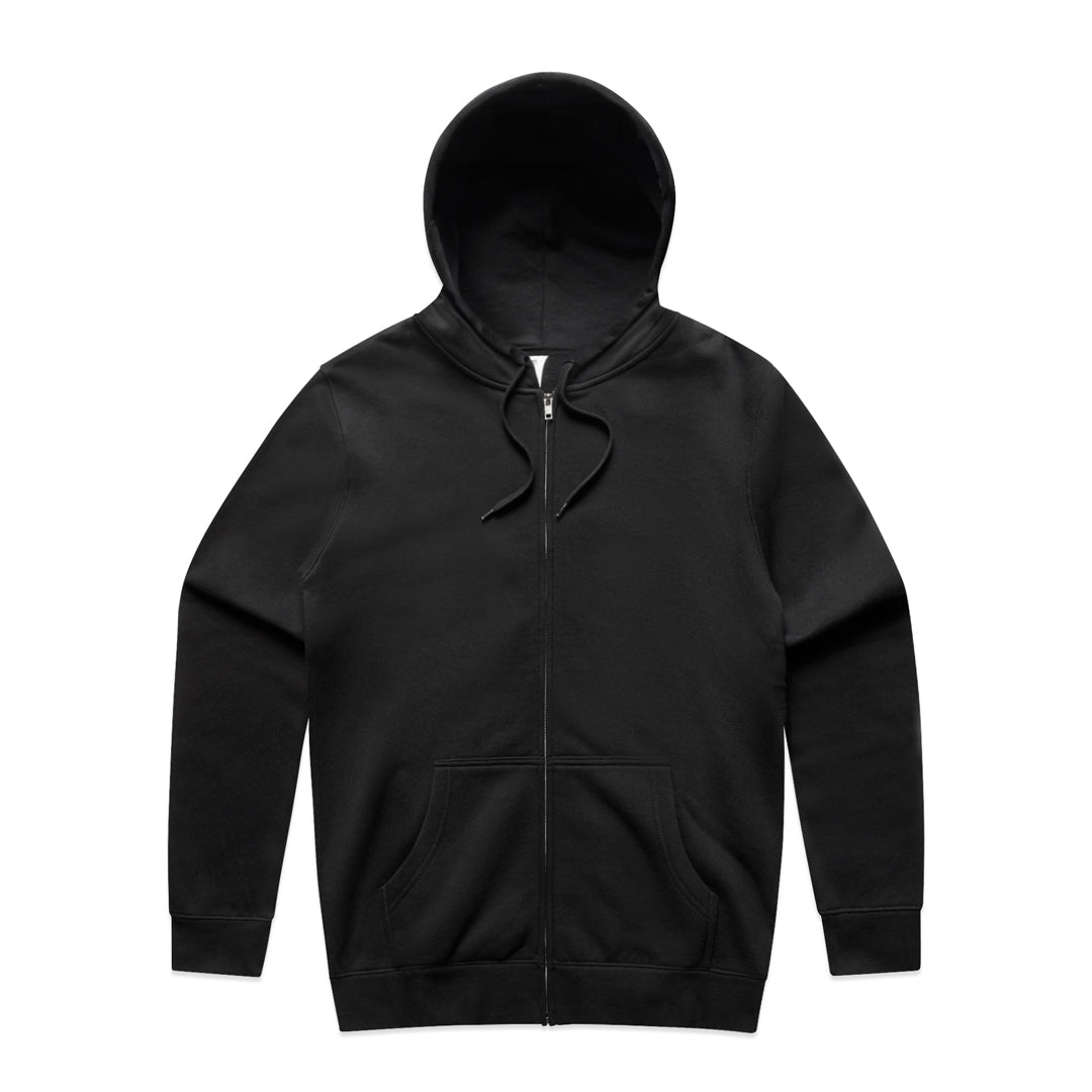 AS Colour The Stencil Zip Hoodie | Mens Black Hoodie