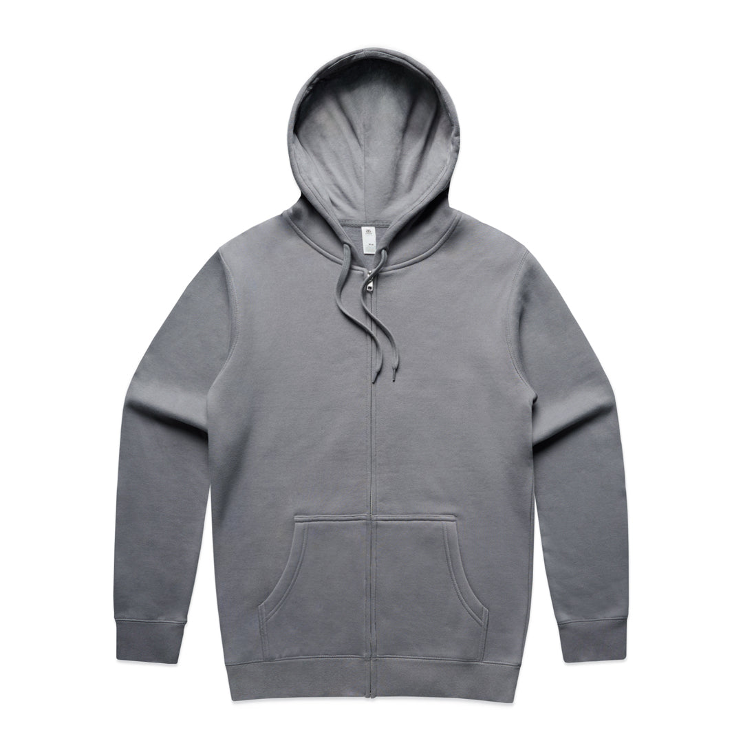 AS Colour The Stencil Zip Hoodie | Mens Gravel Hoodie