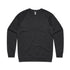 AS Colour The Brush Crew Jumper | Mens Asphalt Marle Outerwear