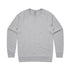 AS Colour The Brush Crew Jumper | Mens Grey Marle Outerwear
