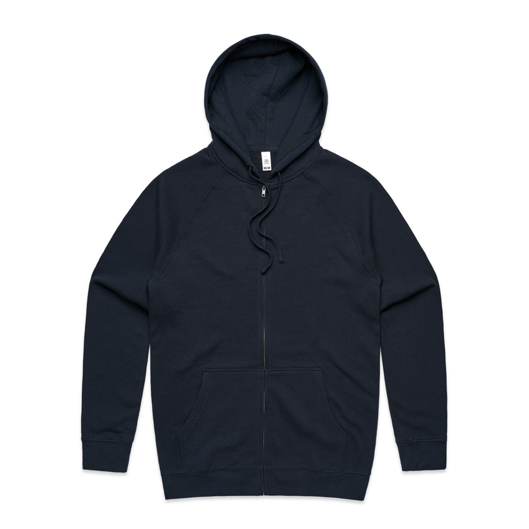 AS Colour The Supply Zip Hood | Mens Navy Hoodie