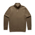 AS Colour The Half Zip Crew | Mens | Pullover Walnut Outerwear