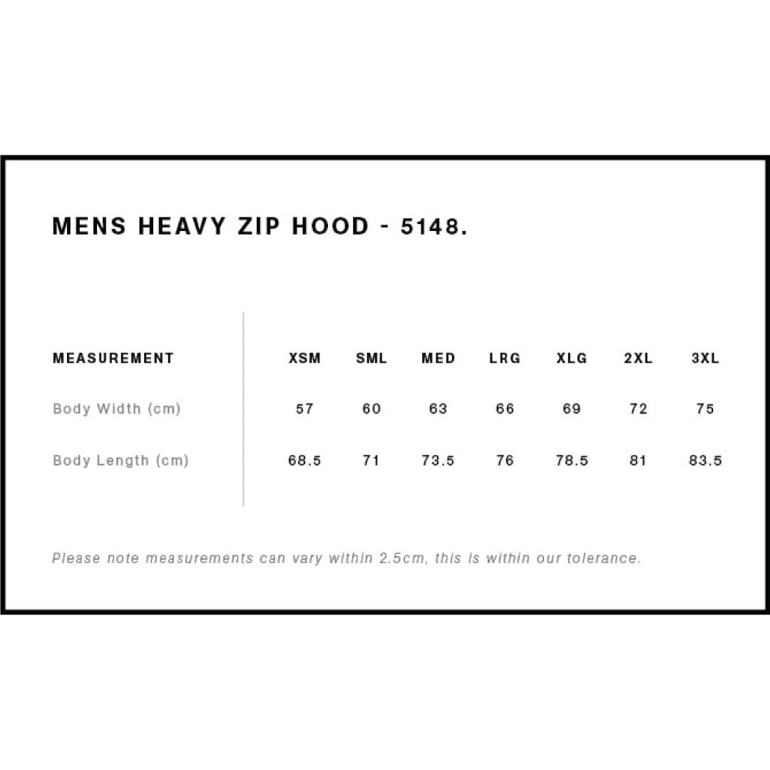 AS Colour The Heavy Zip Hood | Adults Hoodie