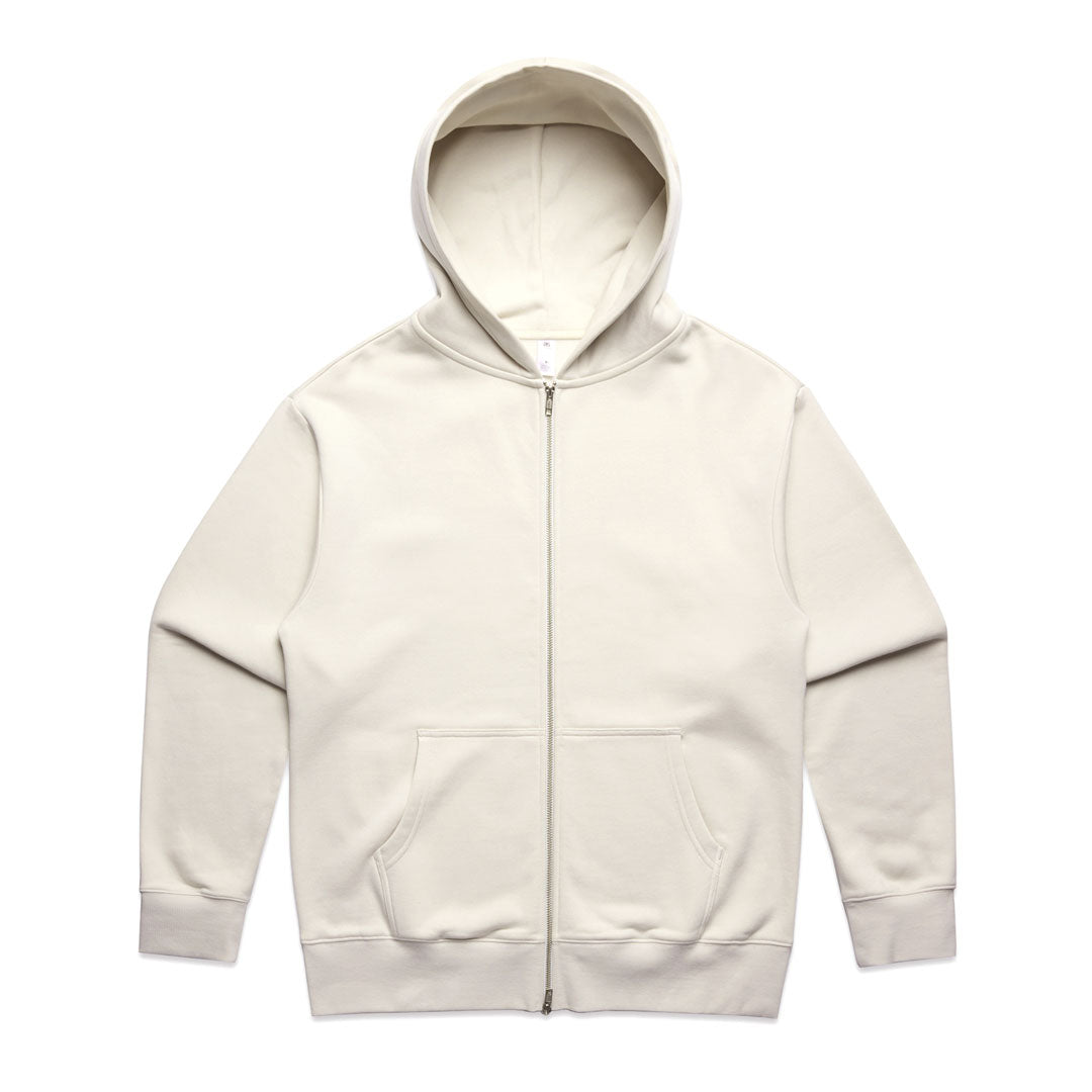 AS Colour The Heavy Zip Hood | Adults Ecru Hoodie