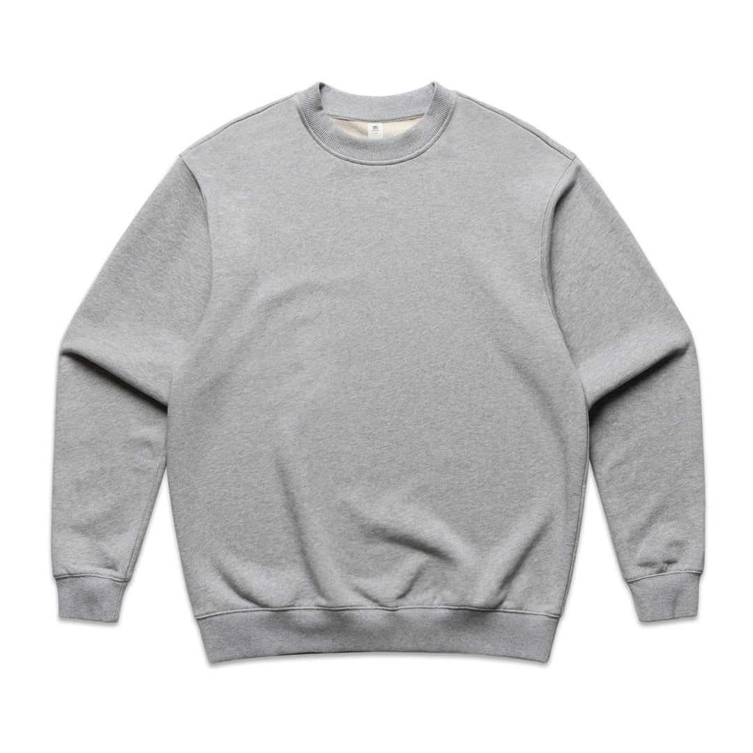 AS Colour The Made Crew Jumper | Mens Grey Marle Hoodie