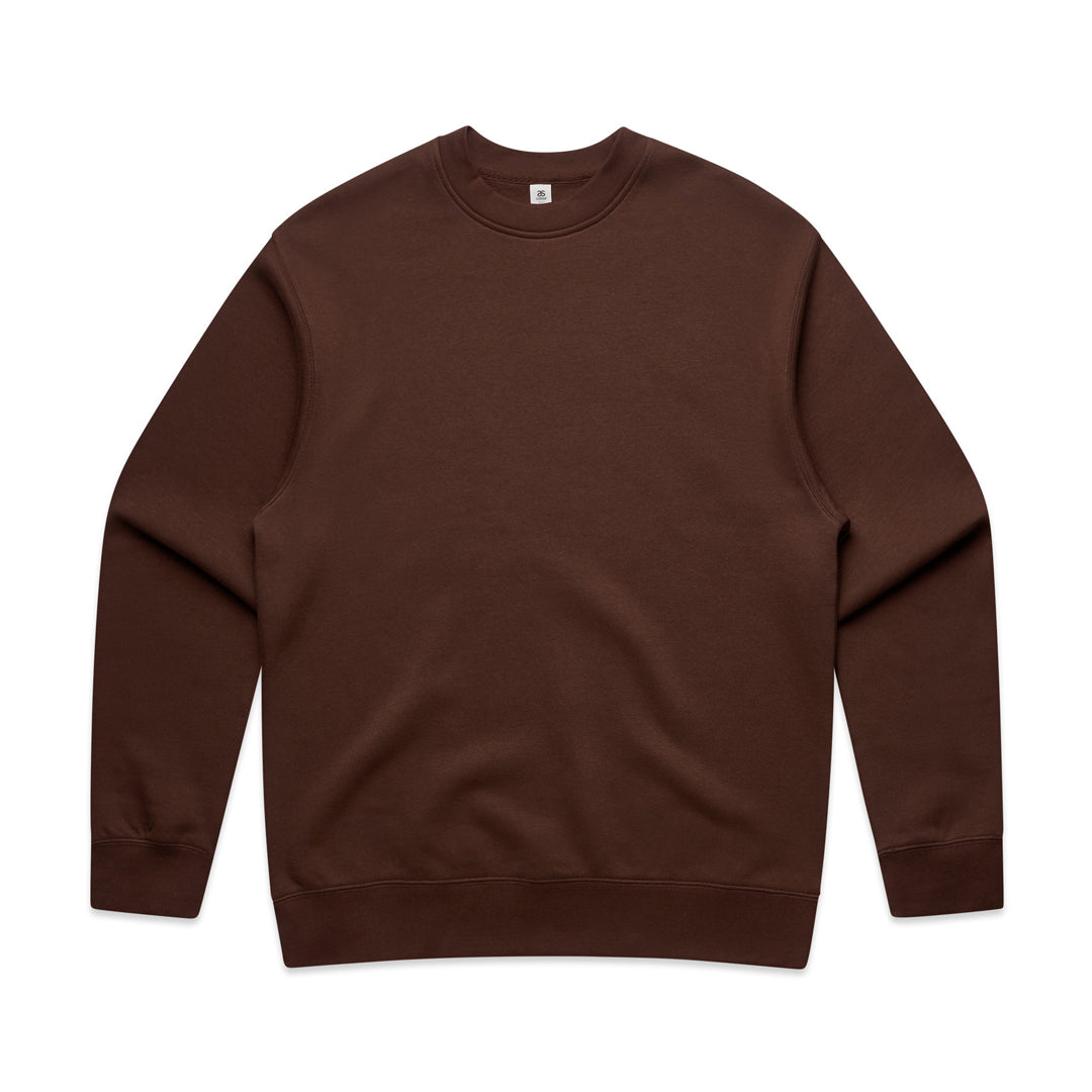 AS Colour The Relax Crew Jumper | Mens Chestnut-as Outerwear