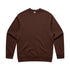 AS Colour The Relax Crew Jumper | Mens Chestnut-as Outerwear