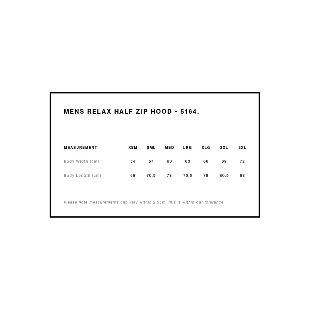 AS Colour The Relax Half Zip Hoodie | Mens Outerwear