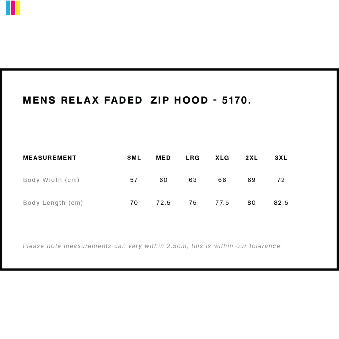 AS Colour The Relax Faded Zip Hood | Adults Outerwear