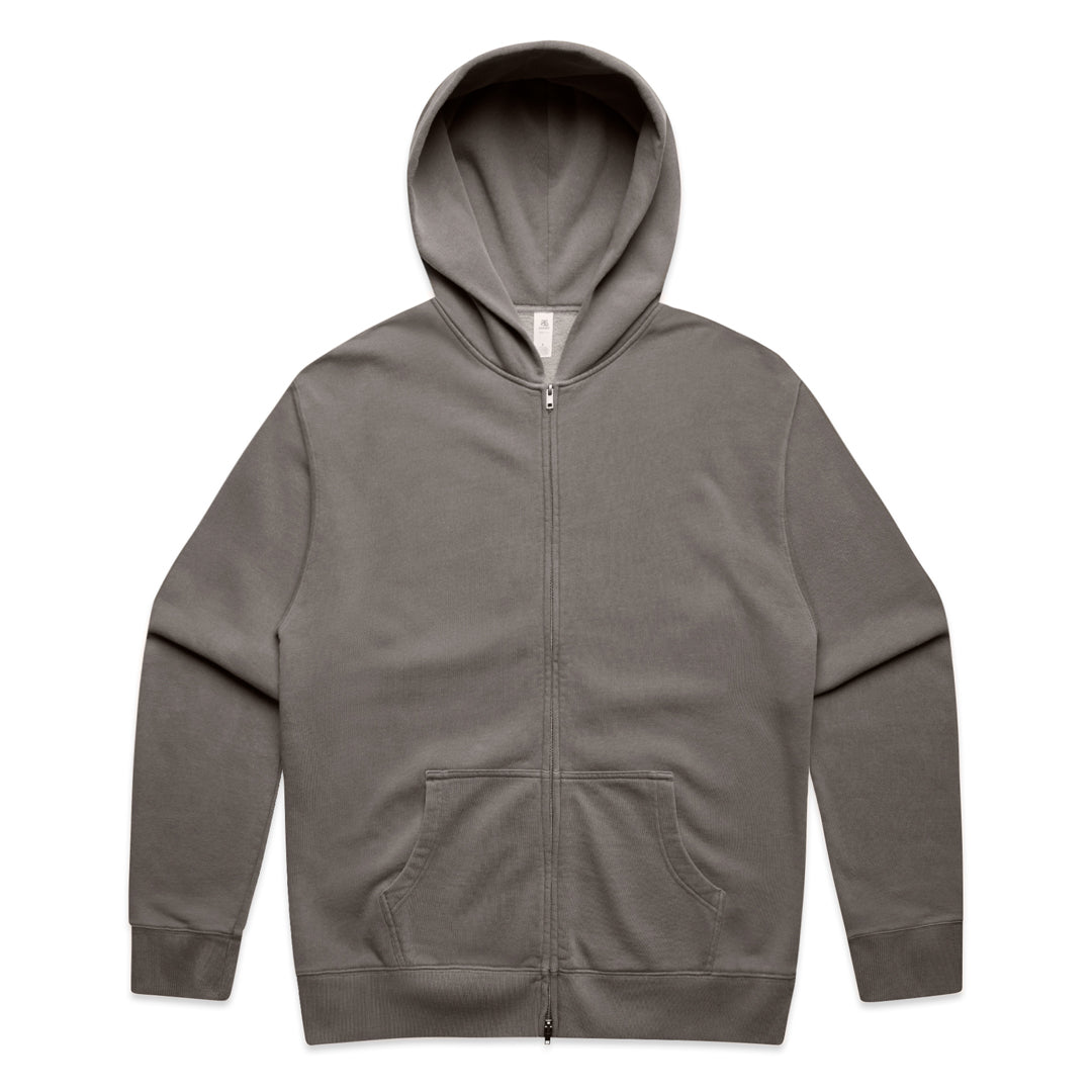 AS Colour The Relax Faded Zip Hood | Adults Grey Outerwear