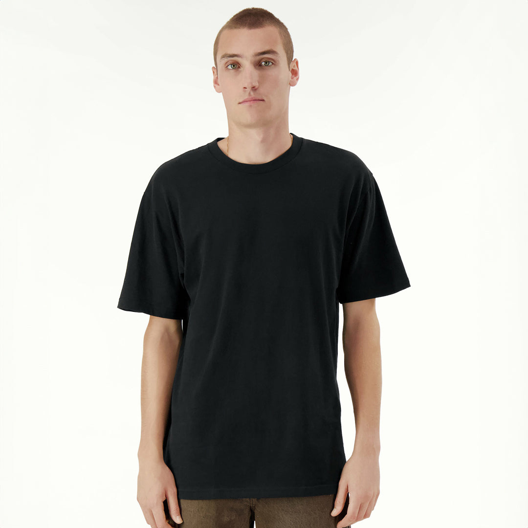 American Apparel The Sueded Tee | Adults Black Shirts & Tops