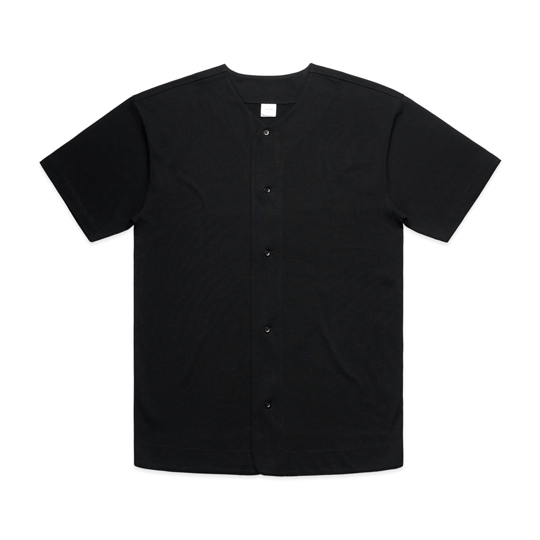 AS Colour The Baseball Jersey | Mens Black Shirts & Tops