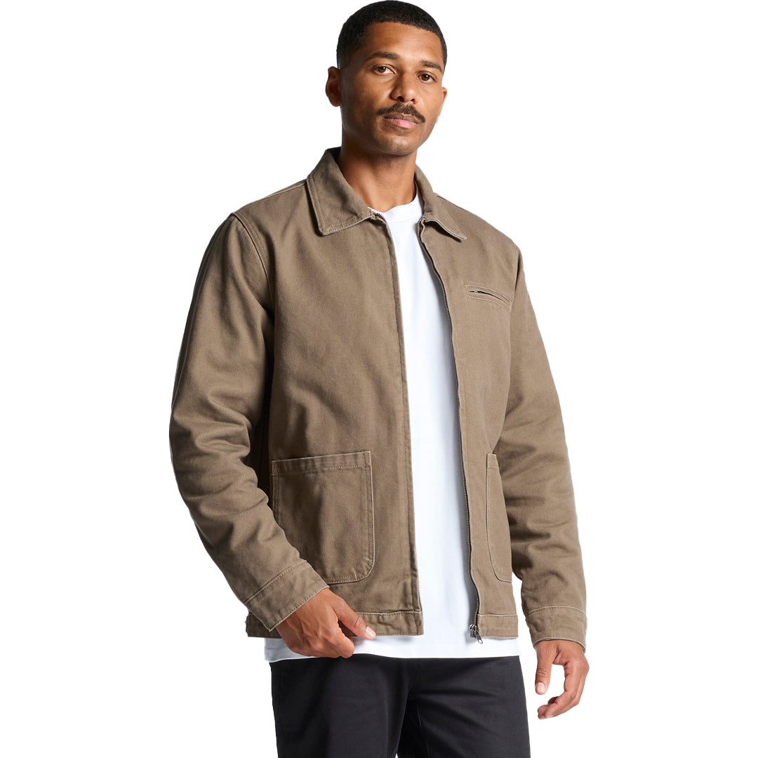 AS Colour The Heavy Canvas Jacket | Mens Coats & Jackets