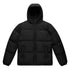 AS Colour The Hooded Puffer Jacket | Mens Black Coats & Jackets