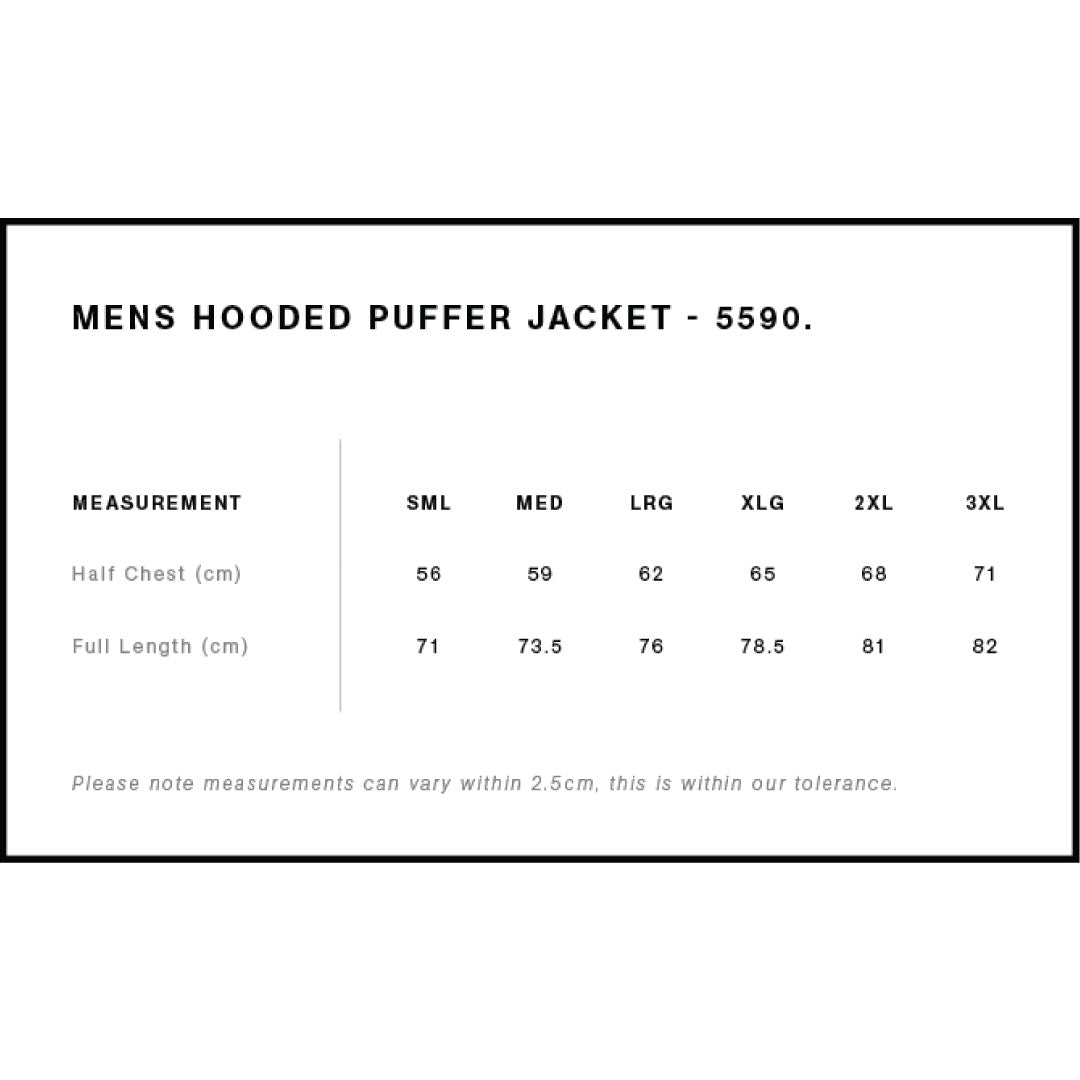 AS Colour The Hooded Puffer Jacket | Mens Coats & Jackets