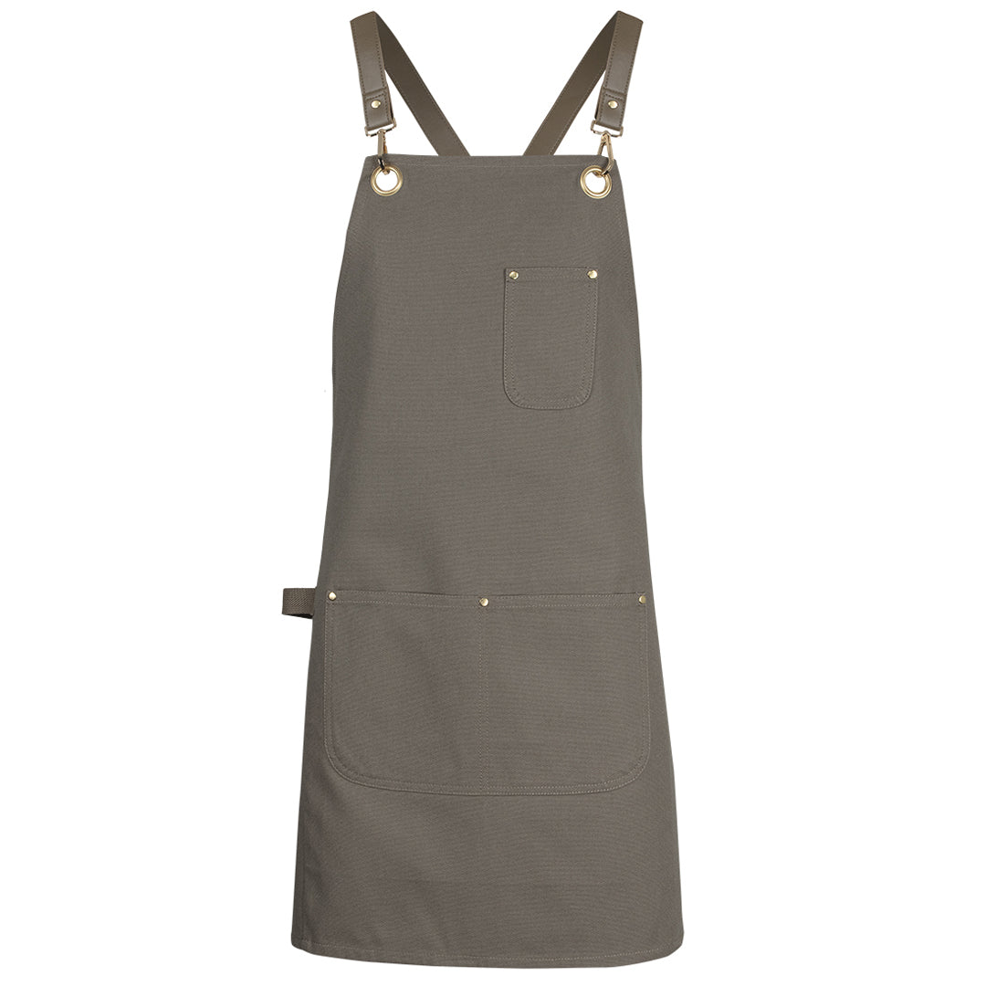 Jbs Wear The Brass Eyelet Canvas Apron | Adults Latte Aprons
