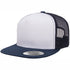 Flexfit The Flexfit YP Classic Flat Peak Trucker Cap Navy/White Hats
