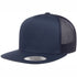 Flexfit The Flexfit YP Classic Flat Peak Trucker Cap Navy Hats