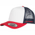 Flexfit The Flexfit YP Foam Front Trucker Cap Red/Navy Hats
